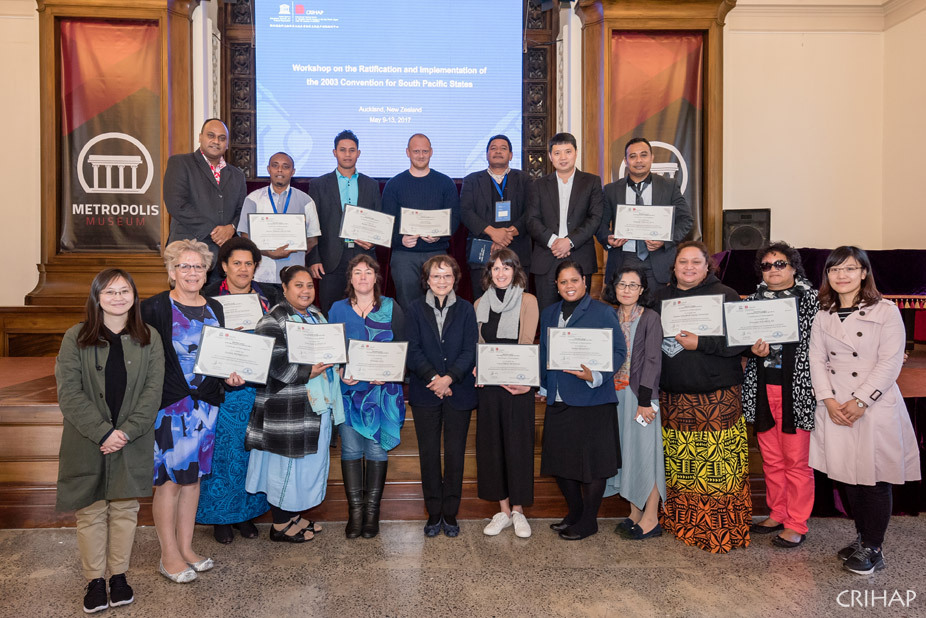 亞太中心在新西蘭舉辦南太平洋地區(qū)《保護非物質(zhì)文化遺產(chǎn)公約》批約履約培訓(xùn)班