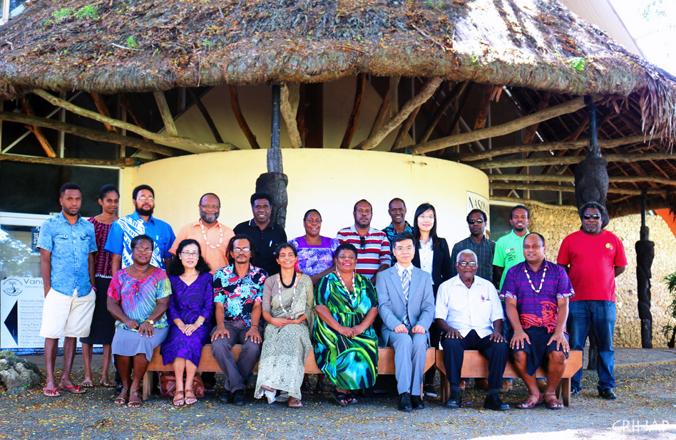 亞太中心在瓦努阿圖舉辦非遺保護能力建設培訓班