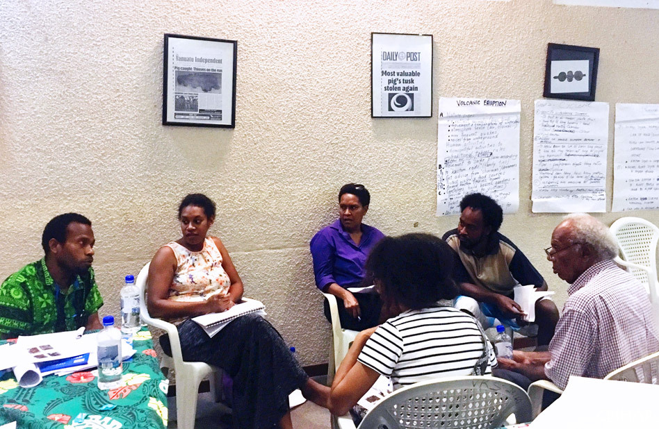 亞太中心在瓦努阿圖舉辦非遺保護能力建設培訓班