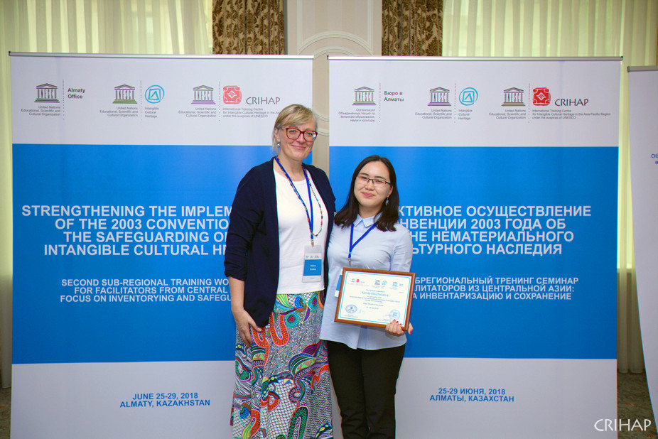 亞太中心在哈薩克斯坦舉辦第二期中亞師資培訓(xùn)班