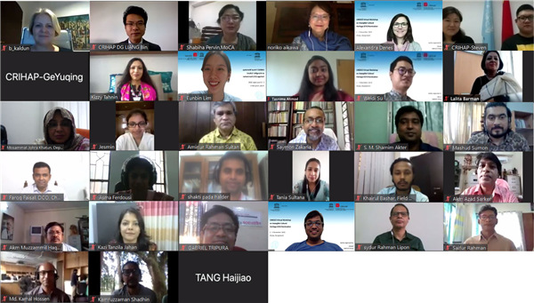 孟加拉國(guó)“非物質(zhì)文化遺產(chǎn)申報(bào)培訓(xùn)班”在線(xiàn)舉辦