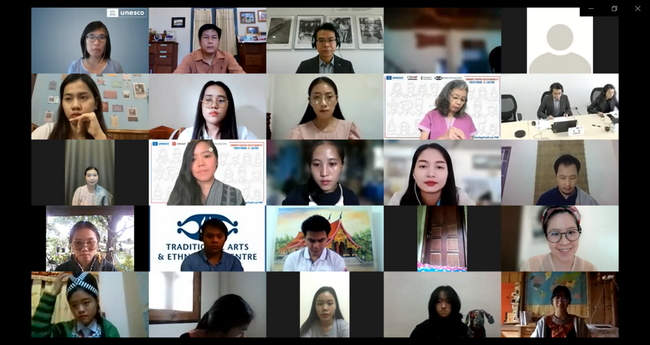 非遺“亞太中心”為老撾青年開(kāi)展非遺能力建設(shè)培訓(xùn)