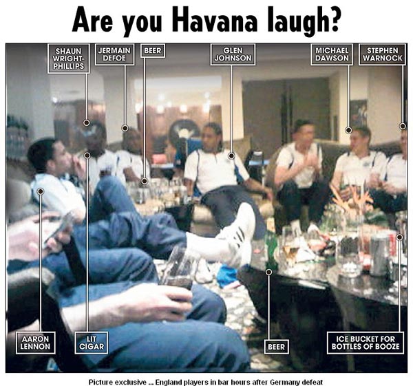 驚曝三獅群星集體買醉 遭辱后幾小時(shí)賽神仙