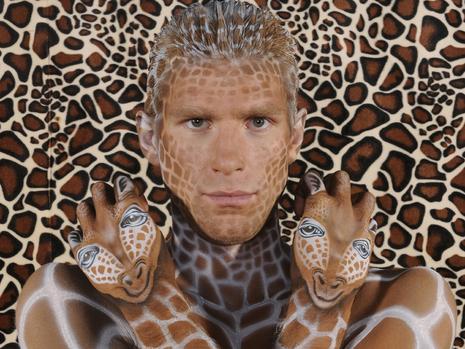 德國隊(duì)曝光“非洲寫真”