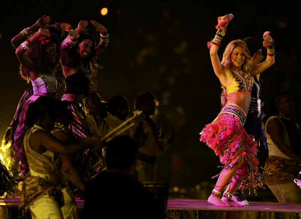 南非世界杯閉幕式演出:非洲風情濃郁活力無限