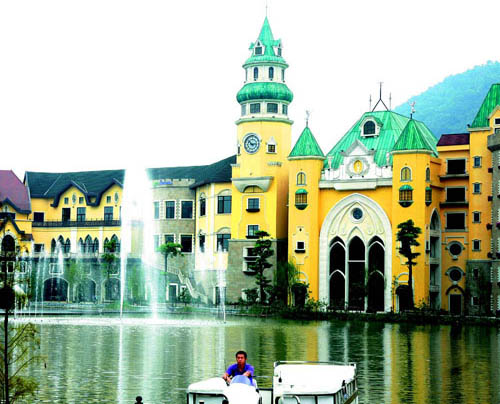 在深圳暢游山寨版瑞士