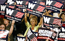 Women undecided in US election