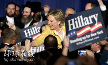 美國(guó)前第一夫人希拉里側(cè)記:為政治而生