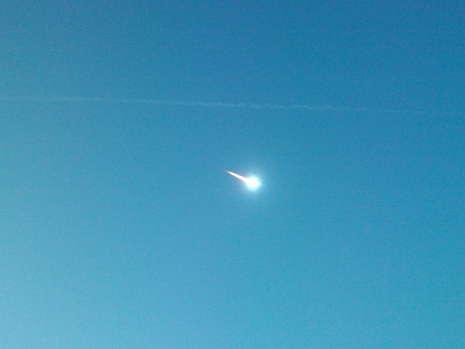 德國西北驚現(xiàn)燃燒球體UFO 嚇壞德國民眾