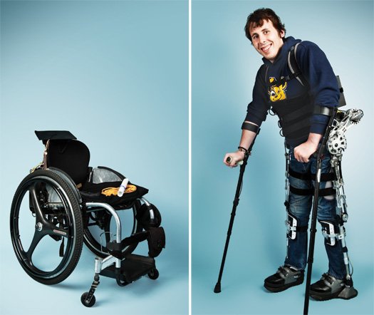 美國大學(xué)研制廉價外骨骼 幫助癱瘓學(xué)生重拾行走能力