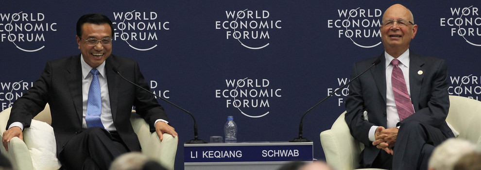 李克強(qiáng)會見出席夏季達(dá)沃斯論壇企業(yè)家代表
