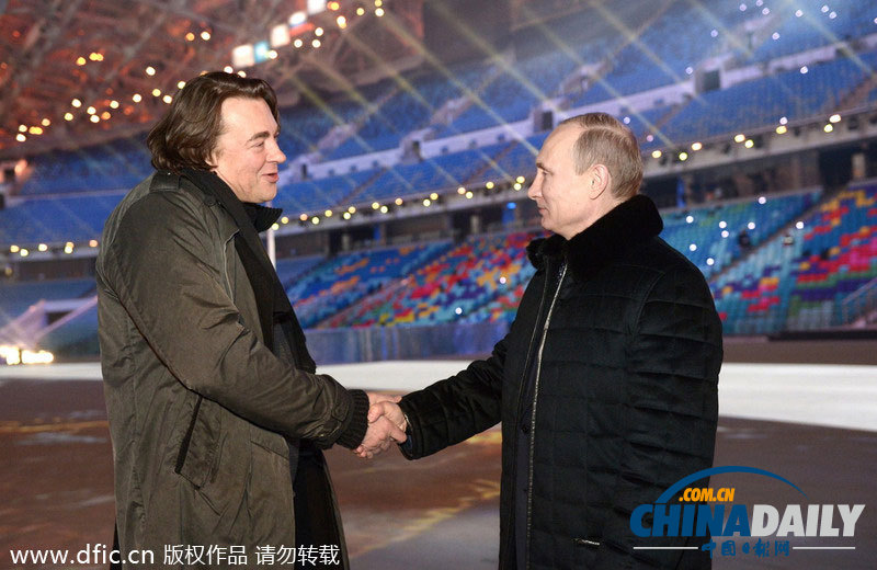 2014索契冬奧會(huì)開(kāi)幕式前瞻:普京探訪直播大本營(yíng)