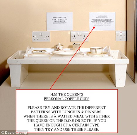 英女王愛在床上吃早餐 餐具很簡樸但要經(jīng)常換花樣