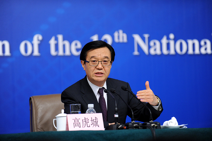 商務(wù)部部長(zhǎng)高虎城回答記者提問(wèn)