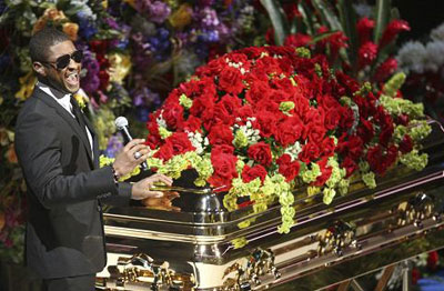 邁克爾·杰克遜悼念活動(dòng)洛杉磯舉行 十億人同悼