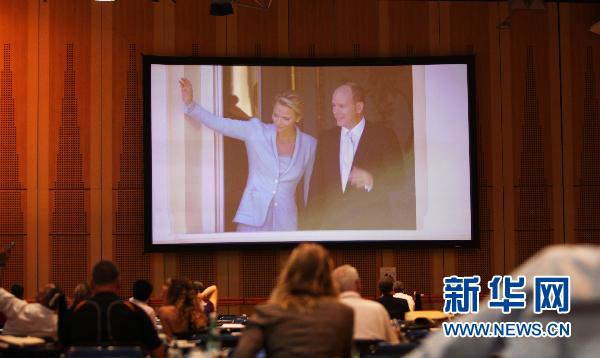 摩納哥親王阿爾貝二世大婚