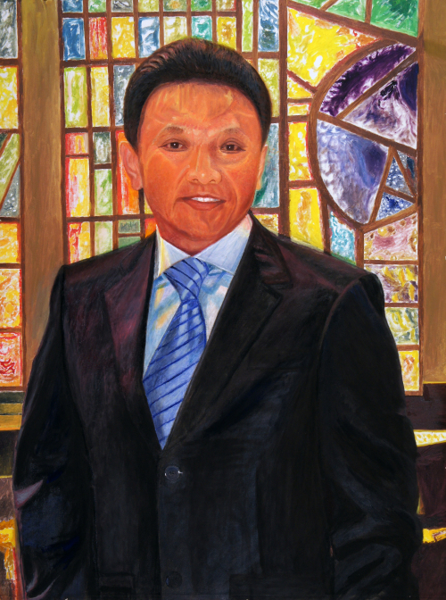 彭國權(quán)畫展在成都舉辦