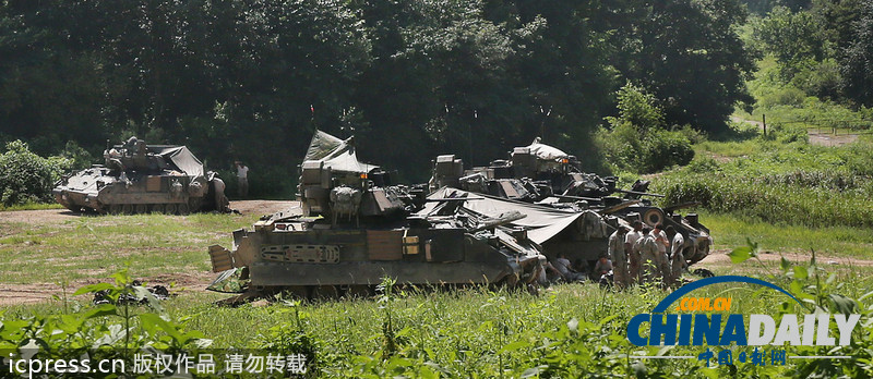 韓美8萬官兵參加“乙支自由衛(wèi)士”聯(lián)合軍演(組圖)