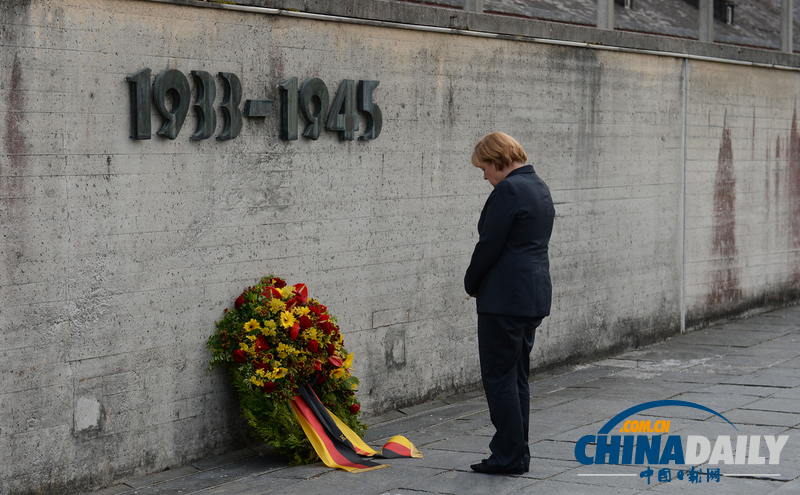 默克爾造訪納粹集中營(yíng) 系在任德總理首次訪問(wèn)