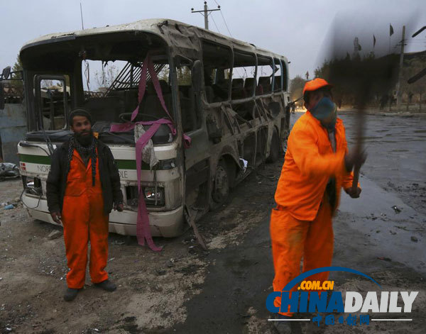 圖：美國(guó)與阿富汗會(huì)談處發(fā)生爆炸已致10死20余傷