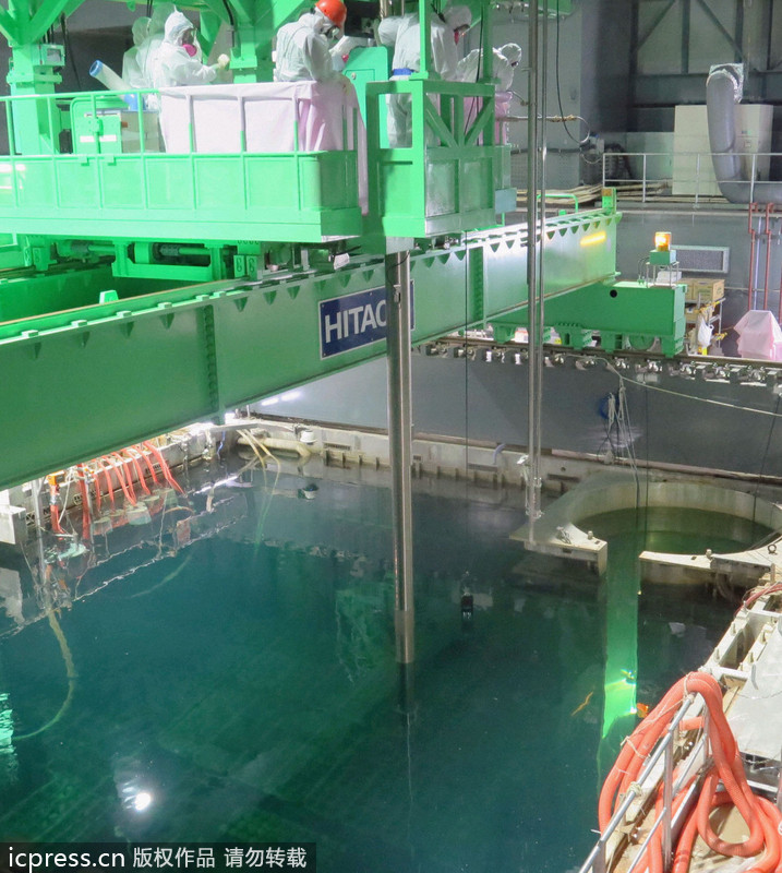 日本福島核電站正式開(kāi)始廢爐工程 燃料棒陸續(xù)移除