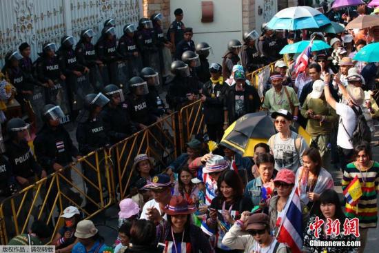 泰國反政府集會地點(diǎn)發(fā)生槍擊 致一人死3人傷