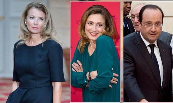 奧朗德被爆與女演員偷情 法國“第一女友”抑郁住院