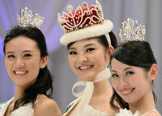 日本小姐選美結(jié)果出爐 網(wǎng)友調(diào)侃成“丑女大逆襲”