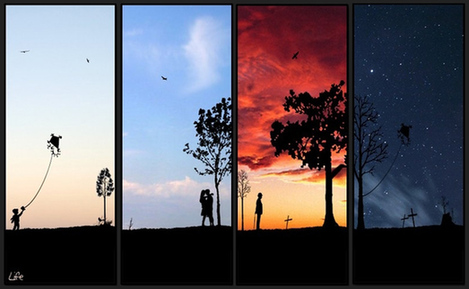 Two extremes in life 生活中的兩極