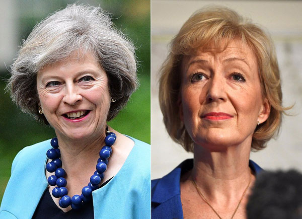 兩名女性進(jìn)行黨魁角逐 英國(guó)將迎來第二位女首相