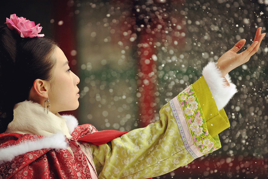 大雪紛飛 盤(pán)點(diǎn)古裝劇中的浪漫凄美雪景（組圖）