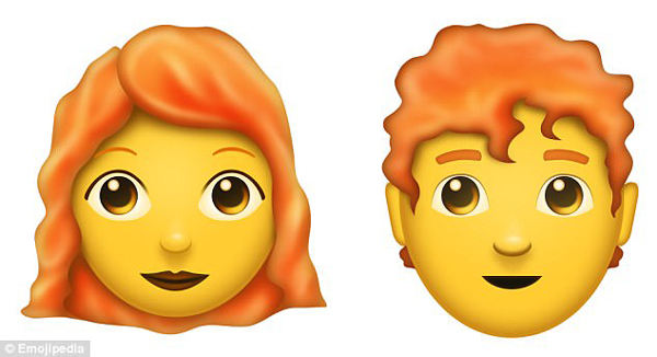 Emoji又出新表情了！光頭和紅發(fā)人士也將擁有專屬表情