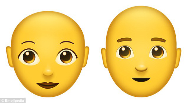 Emoji又出新表情了！光頭和紅發(fā)人士也將擁有專屬表情