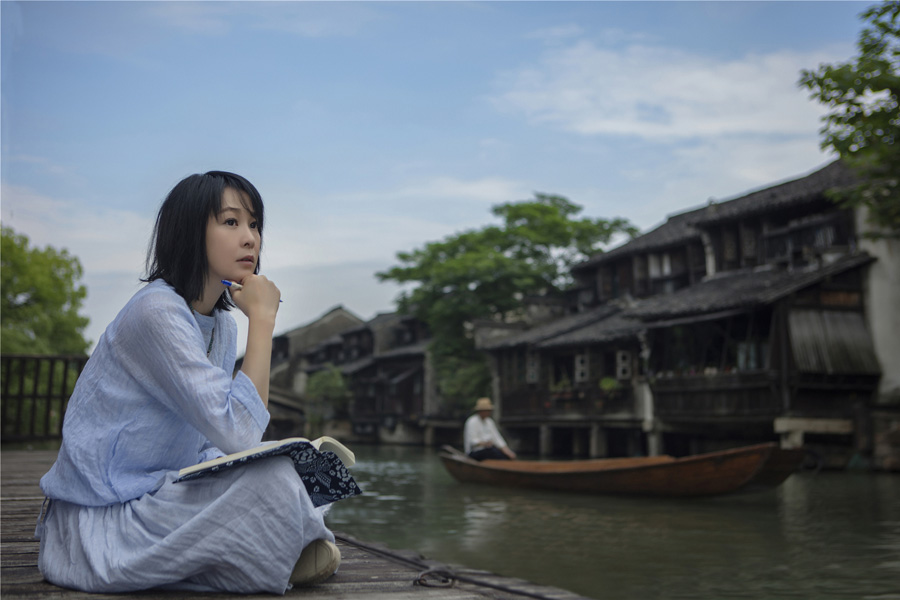 劉若英再次為烏鎮(zhèn)代言：來過，便不曾離開（組圖）