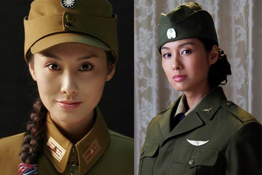制服誘惑：國內(nèi)演員誰穿軍裝最有范兒？（組圖）