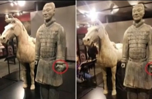 兵馬俑美國展出被盜走拇指！博物館里辦派對安保漏洞引爭議