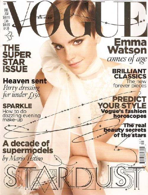 Emma's first Vogue cover 盤點(diǎn)赫敏精彩瞬間 祝艾瑪生日快樂
