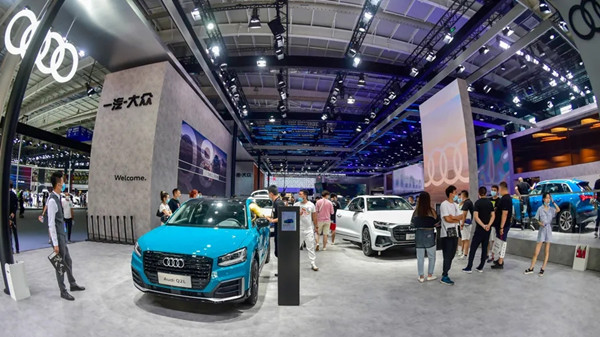 Spotlight shines on FAW brands at Changchun auto expo