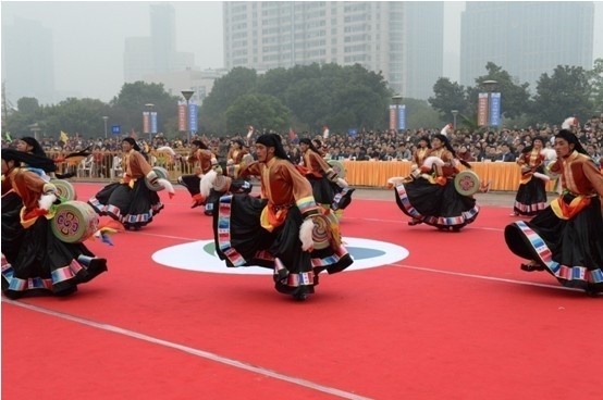 Performances during the culture festival