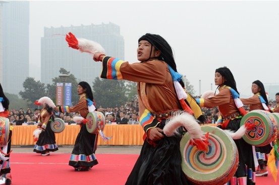 Performances during the culture festival