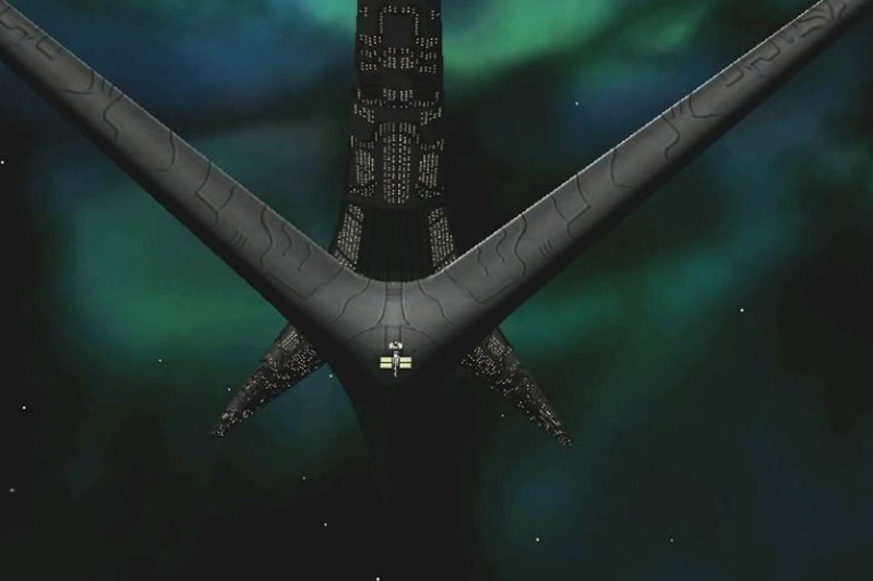 震撼！科幻電影中宏偉空間站(組圖)