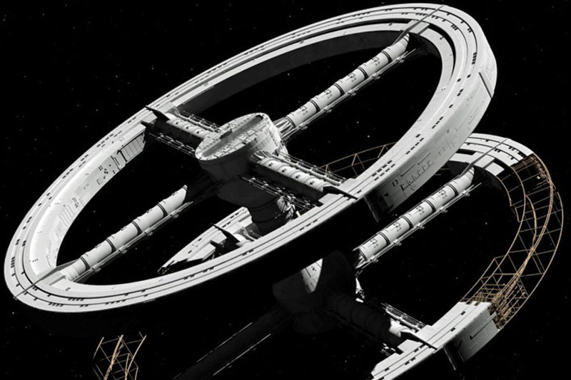 震撼！科幻電影中宏偉空間站(組圖)