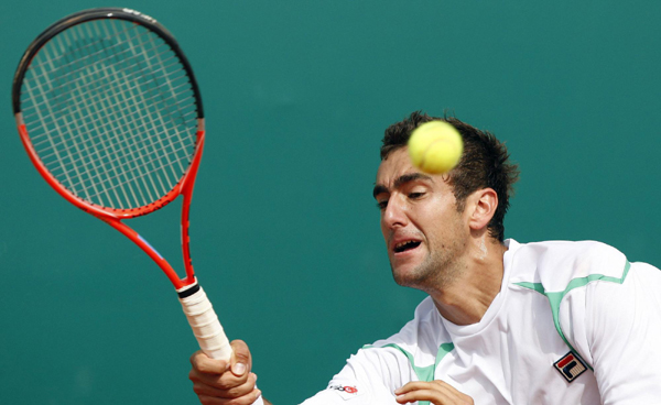 蒙特卡洛大師賽第二輪:特松加、伯蒂奇晉級(jí)