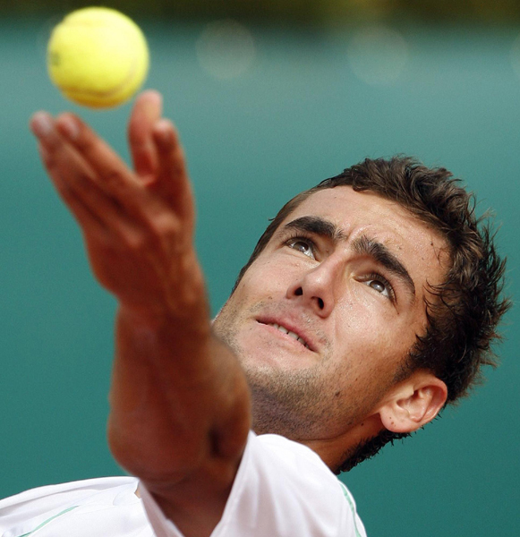 蒙特卡洛大師賽第二輪:特松加、伯蒂奇晉級(jí)