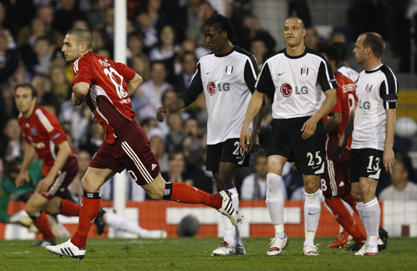 歐聯(lián)杯:利物浦遭馬競(jìng)絕殺 富勒姆首入決賽