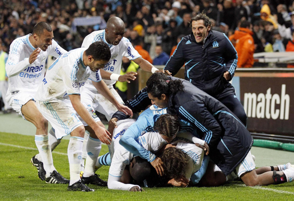 馬賽提前兩輪奪法甲冠軍 18年后再度捧杯