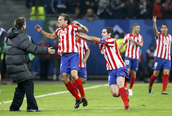 歐聯(lián)杯：弗蘭加時(shí)絕殺富勒姆 馬競(jìng)2:1奪冠