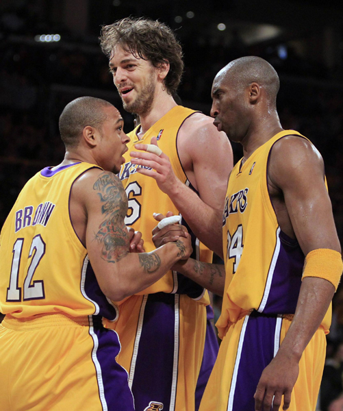 NBA：科比40分力壓納什兩雙 西部決賽湖人1:0太陽