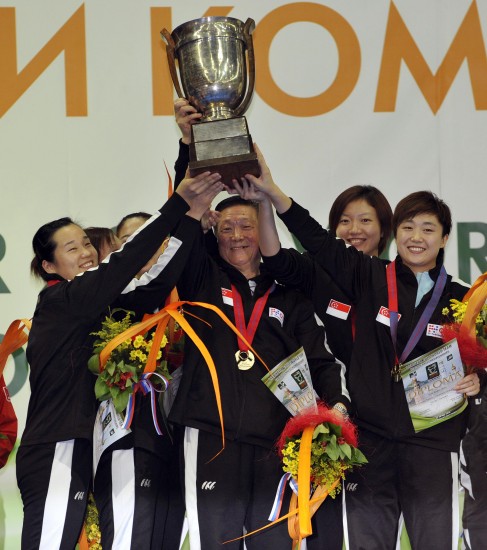 世乒賽:中國(guó)女乒夢(mèng)碎莫斯科 男乒勇奪五連冠