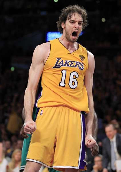 NBA：科比30分加索爾兩雙 湖人勝凱爾特人總分1:0